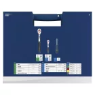 Bosch 1600A03AD0 1/4" + 1/2" racsni készlet, 80 részes