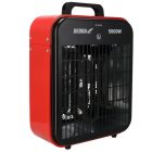 Dedra DED9922B Elektromos termosztát (fűtőelem) 2500/5000W, 730m3/h