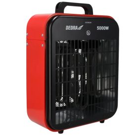   Dedra DED9922B Elektromos termosztát (fűtőelem) 2500/5000W, 730m3/h