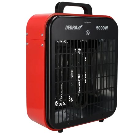 Dedra DED9922B Elektromos termosztát (fűtőelem) 2500/5000W, 730m3/h