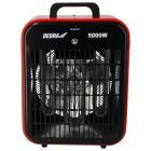 Dedra DED9922B Elektromos termosztát (fűtőelem) 2500/5000W, 730m3/h