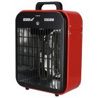 Dedra DED9922B Elektromos termosztát (fűtőelem) 2500/5000W, 730m3/h