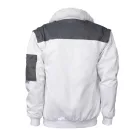Munkavédelmi  Pilóta dzseki TOP_FALCON_2-WH-GR 3XL-es fehér-szürke, kivehető bélés és levehető ujjak