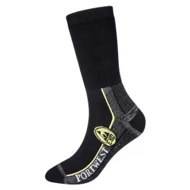 Munkavédelmi  Zokni PORTWEST SK21BKR  44-48 ESD fekete