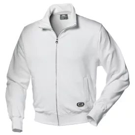   Munkavédelmi  Pulóver Sir Safety Olympic S-es fehér, cipzáros, galléros SSY-MC3120K1