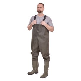   Munkavédelmi  Melles Csizma DUNLOP Aquachest zöld PVC olaj és saválló GAN995 41-es