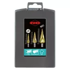 TERRAX  A101126TRO Lépcsős fúró készlet HSS-TiN