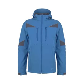   Munkavédelmi  Kabát TOP_NOVA-SS-B S-es kék, vízálló softshell anyag