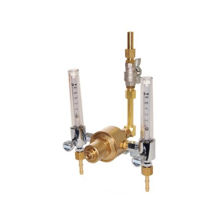 Iweld  Dynaline Hálózati nyomáscsökkentő készlet (reduktor)iker rotaméteres 30 l/perc G1/4" 5DNL2
