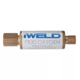   Iweld  FB30 visszaégésgátló patron reduktorra G1/4" oxigén 51030FB3RO
