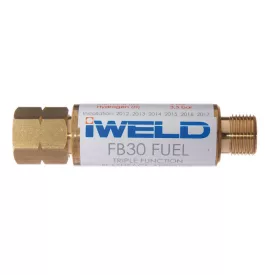   Iweld  FB30 visszaégésgátló patron reduktorra G3/8" égőgáz 51130FB3RF