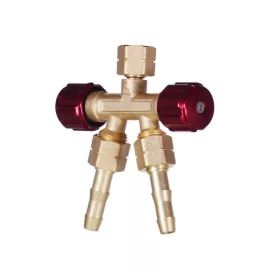   Iweld  Kettős kieresztő szelep égőgáz G3,8" LH (balos) 14008168