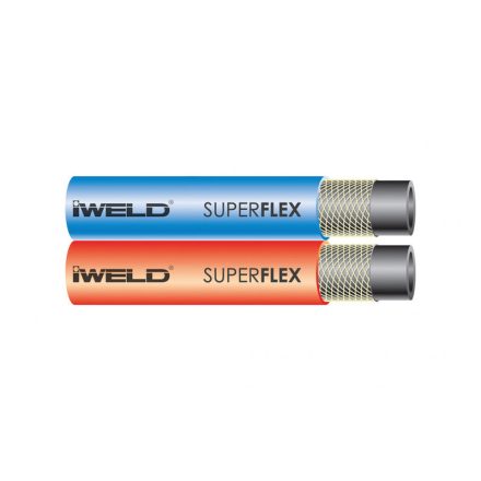 Iweld  SUPERFLEX iker tömlő 4x4x3,5mm (50fm/tekercs) 30SPRFLEXTW44