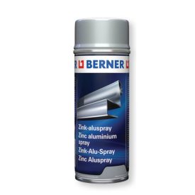   Berner  407707 Cink-alumínium spray (fényes, festhető) 400ml