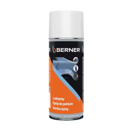 Berner 42926 Matt fekete spray 400ml (RAL9005)