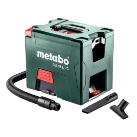   Metabo  AS18LPC Akkus porszívó 18V akku és töltő nélkül, L-osztály 7,5L 602021850