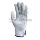 Munkavédelmi  Kesztyű szürke, bivalybőr tenyér, marhahasíték kézhát 1239  9/L