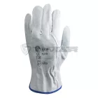 Munkavédelmi  Kesztyű szürke, bivalybőr tenyér, marhahasíték kézhát 1240  10/XL
