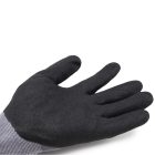 Munkavédelmi  Kesztyű Eurolite MAX25 szürke nitril mártott, csúszásbiztos, kopásálló 1NIST00008  8/M