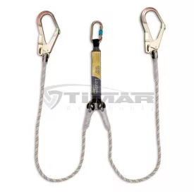   Munkavédelmi  Energiaelnyelő Irudek 363 +2 acél csatlakozó, 180cm Y kötél 34cm/45mm 100102200003