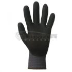 Munkavédelmi  Kesztyű Eurogrip 15N500 fekete nitril mártott, csúszásbiztos 1NISG07  7/S