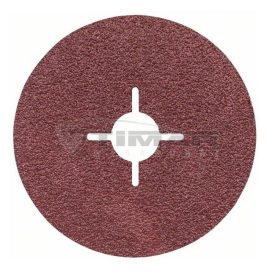   Bosch 2608607250 Fíbertárcsa FÉM / ACÉL, 125x22,23mm, szemcseméret: 36, R444