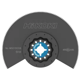   Hikoki  782725 Kör szegmens fűrészlap MSD100SB 100x0,9mm/18tpi FA/SZENDVICSPANEL/LAMINÁLT