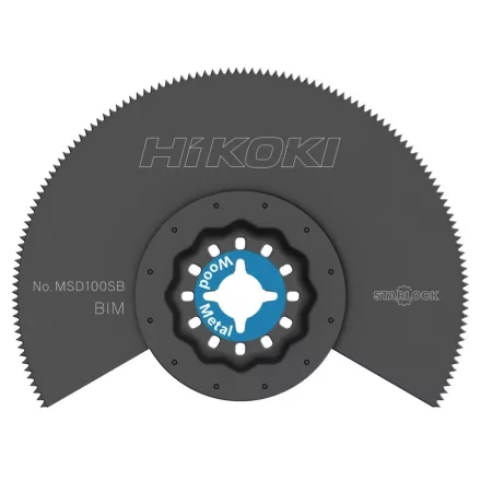Hikoki  782725 Kör szegmens fűrészlap MSD100SB 100x0,9mm/18tpi FA/SZENDVICSPANEL/LAMINÁLT