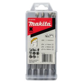   Makita B-54704 SDS-Plus V-plus fúrókészlet 5db-os 6x110mm, 8,8,10,10x160mm