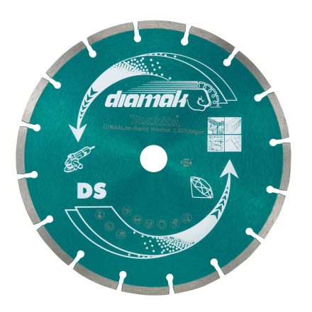 Makita D-62153 10db gyémánttárcsa 115mm Diamak szegmentált