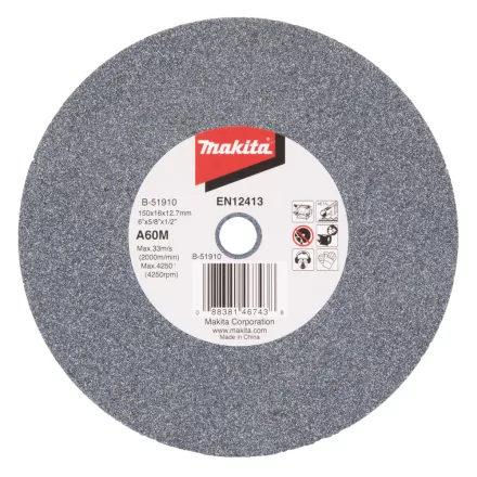 Makita B-51910 Köszörű korong A60M 150mm