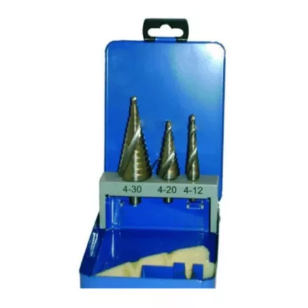 Makita P-70029 Lépcsős fúró készlet Co 5% 4-12/20/30mm