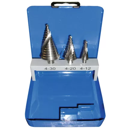 Makita P-69951 Lépcsős fúró készlet HSS-G 4-12/20/30mm