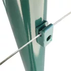 Feszítődrót (vezérdrót) tartó műanyag, csavarral 3457065
