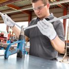 Bosch  GHG23-66 Hőlégfúvó pisztoly LCD kijelzővel 2300W koffer 06012A6300