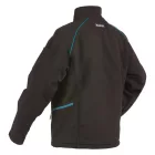 Makita  DCJ205ZXL Akkus fűthető kabát XL-es, FEKETE 18V LXT akku és töltő nélkül