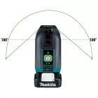Makita  SK106GDZ Akkus kereszt és pont lézer zöld