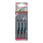 Bosch 2608630808 Szúrófűrészlap T111 C 3db Basic for Wood