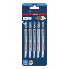 Bosch 2608900551 EXPERT Szúrófűrészlap T308 B HCS  Extraclean for Wood 5db ( 2608663751)