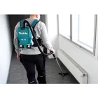 Makita  DVC261ZX4 Akkus háti porszívó 2x18V LXT akku és töltő nélkül HEPA szűrő, 2L