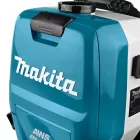 Makita  DVC265ZXU Akkus háti porszívó AWS 2x18V LXT akku és töltő nélkül HEPA szűrő, 2L