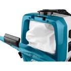 Makita  DVC265ZXU Akkus háti porszívó AWS 2x18V LXT akku és töltő nélkül HEPA szűrő, 2L