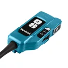Makita  DVC265ZXU Akkus háti porszívó AWS 2x18V LXT akku és töltő nélkül HEPA szűrő, 2L