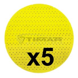   Dedra DED7749P50 Tépőzáras falcsiszolópapír kerek, perforált, 225mm A220  /5db