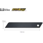 Olfa  Tartalék penge 18mm/100mm/0,5mm (fekete, 50db)  LBB-50