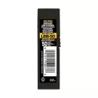 Olfa  Tartalék penge 18mm/100mm/0,5mm (fekete, 50db)  LBB-50
