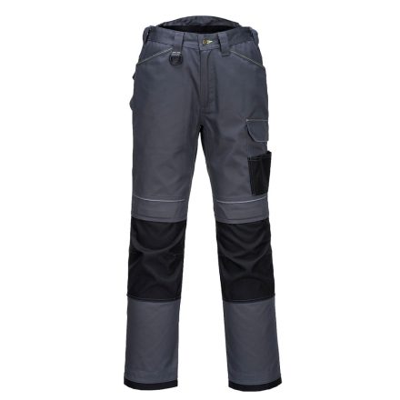 Munkavédelmi  Deréknadrág PORTWEST Urban 28-as szürke-fekete PW-T601ZBR