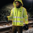 Makita  DCJ206ZL Akkus fűthető kabát NEONSárga L-es 18V LXT akku és töltő nélkül