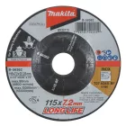 Makita  B-56362 Csiszolótárcsa INOX 115x7,2mm A24S LONG LIFE