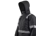 Munkavédelmi  Télikabát Coverguard SECURITE S-es fekete, fényvisszaverő csíkkal 5SEC010